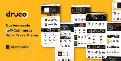 Druco - Elementor WooCommerce WordPress Theme v1.2.8