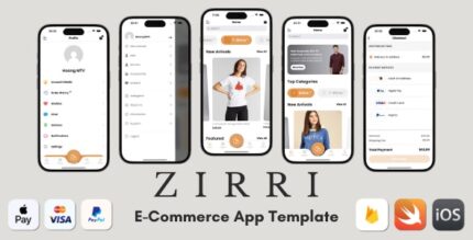 E-Commerce App Template - iOS Swift New