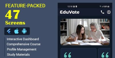 EduVate Education Flutter Application