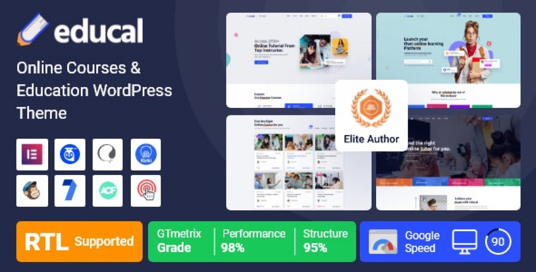 Educal - Online Courses & Education WordPress Theme V 1.0.5 Educal - Online Courses & Education WordPress Theme V 1.0.5
