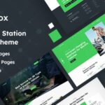 Energox EV Charging Station WordPress Theme