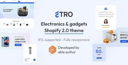 Etro - The Electronics & Gadgets Shopify 2.0 Theme