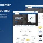 Ezectric – Electrical Supply Store Elementor Template Kit