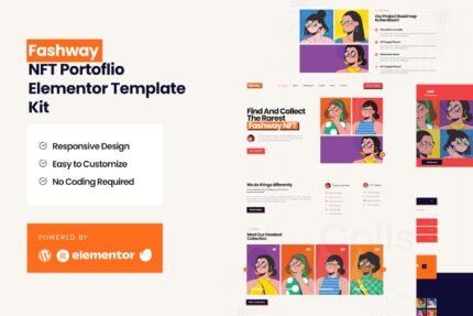 Fashway - NFT Portfolio Elementor Template Kit