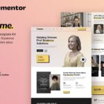 Femme - Feminine Business Consulting Elementor Template Kit