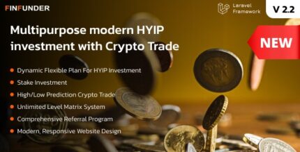 FinFunder - HYIP Investments and Crypto Trading on the Matrix Platform