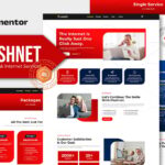 Flashnet - Broadband & Telecom Internet Provider Elementor Template kit