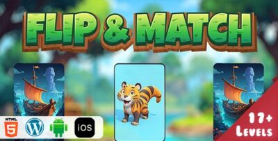 Flip and Match - HTML5 Game