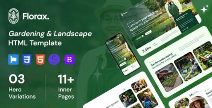 Florax - Gardening and Landscape HTML Template