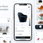 Funiq - Furniture eCommerce React Mobile App PWA