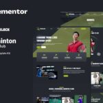 Furblock - Badminton Club Elementor Template Kit
