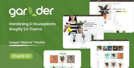 Garder - Gardening & Houseplants Shopify 2.0 Theme