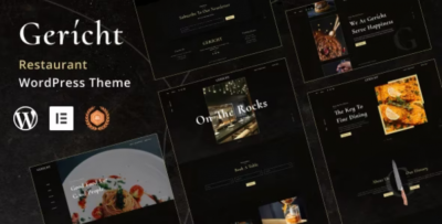 Gericht - Mesmerizing Restaurant WordPress Theme