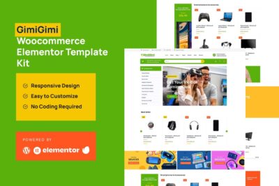 GimiGimi - Woocommmerce Elementor Template Kit