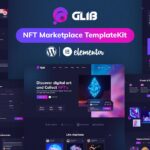 Glib NFT Marketplace Elementor Pro Template Kit