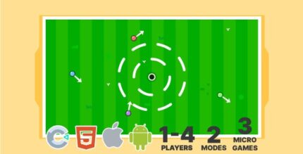 Golf Hit. 1-4 Player Mode. 2 Modes. 3 Games. Construct 3 (c3p)