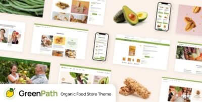 GreenPath - Organic Food Store WordPress Theme v1.2