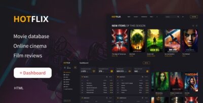 HotFlix - Online Movies, TV Shows & Cinema HTML Template