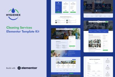 Hygienex - Cleaning Services Elementor Template Kit