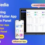 Influencer Hiring Marketplace Flutter App Laravel Admin Panel