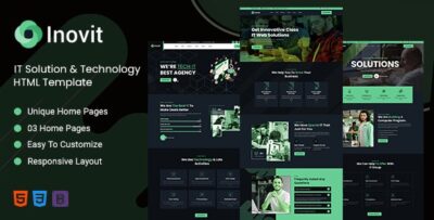 Inovit - IT Solution & Technology HTML Template