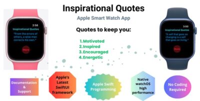 Inspirational Quotes Apple Smart Watch App