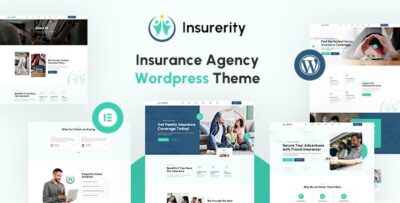 Insurerity Insurance Agency WordPress Theme