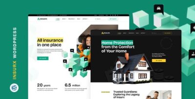 Insurx - Insurance Agency WordPress Theme