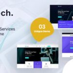 Intech- IT Solutions Company WordPress Theme v1.9