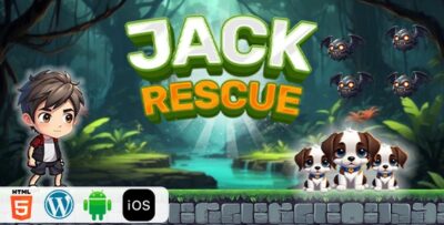 Jack Rescue - HTML5 Construct3 Game