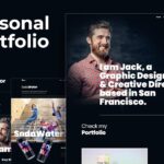 Jack.Dir - Personal Design Portfolio Elementor Template Kit