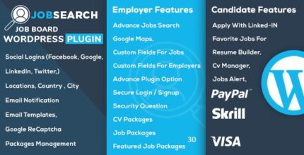 JobSearch - WP Job Board WordPress Plugin v2.5.6