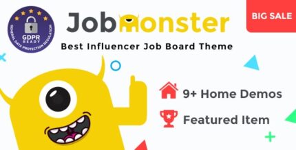 Jobmonster - Job Board WordPress Theme v4.7.3