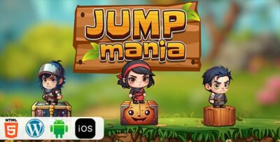 Jump Mania - HTML5 Game