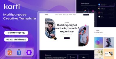 Karti - Multipurpose Creative Template