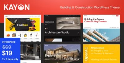 Kayon - Building & Construction WordPress Theme