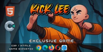 Kick Lee - HTML5 Game