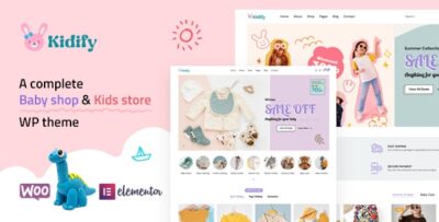 Kidify - Baby & Kids store eCommerce Woocommerce Theme v1.2.0