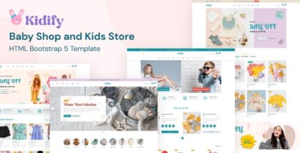 Kidify - Baby Shop and Kids Store HTML Template