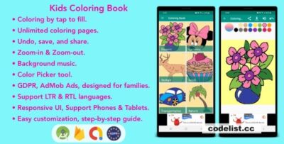 Kids Coloring Book for Android v2.5