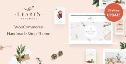 LeArts - Handmade Shop WooCommerce WordPress Theme v1.8.9