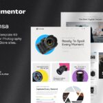 Lensa - Camera & Photography Equipment Store Elementor Template Kit