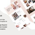 Lezar Beauty Salon & Spa Elementor Template Kit