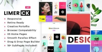 Limerick - A Colorful and Modern Multipurpose Portfolio Theme v2.7