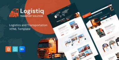 Logistiq - Logistics and Transportation HTML5 Template