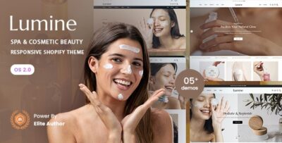 Lumine - Spa & Cosmetic Beauty Responsive Shopify 2.0 Theme