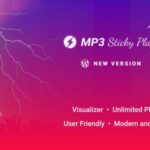 MP3 Sticky Player - Wordpress Plugin v8.0