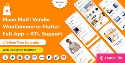 Maan multivendor - eCommerce Flutter Customer Full App v1.2