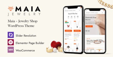 Maia - Jewelry Shop WordPress Theme v1.1.5