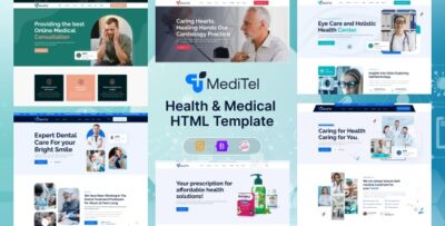 Meditel - Health & Medical Business WooCommerce HTML Template
